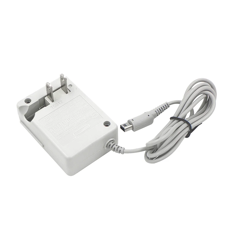 Enchufe UE/EE. UU. para cargador adaptador de CA, adaptador de corriente de 100V-240V para cargador 3DS, interruptor adaptador 3DSLL/3DS/NDSI/NDSILL