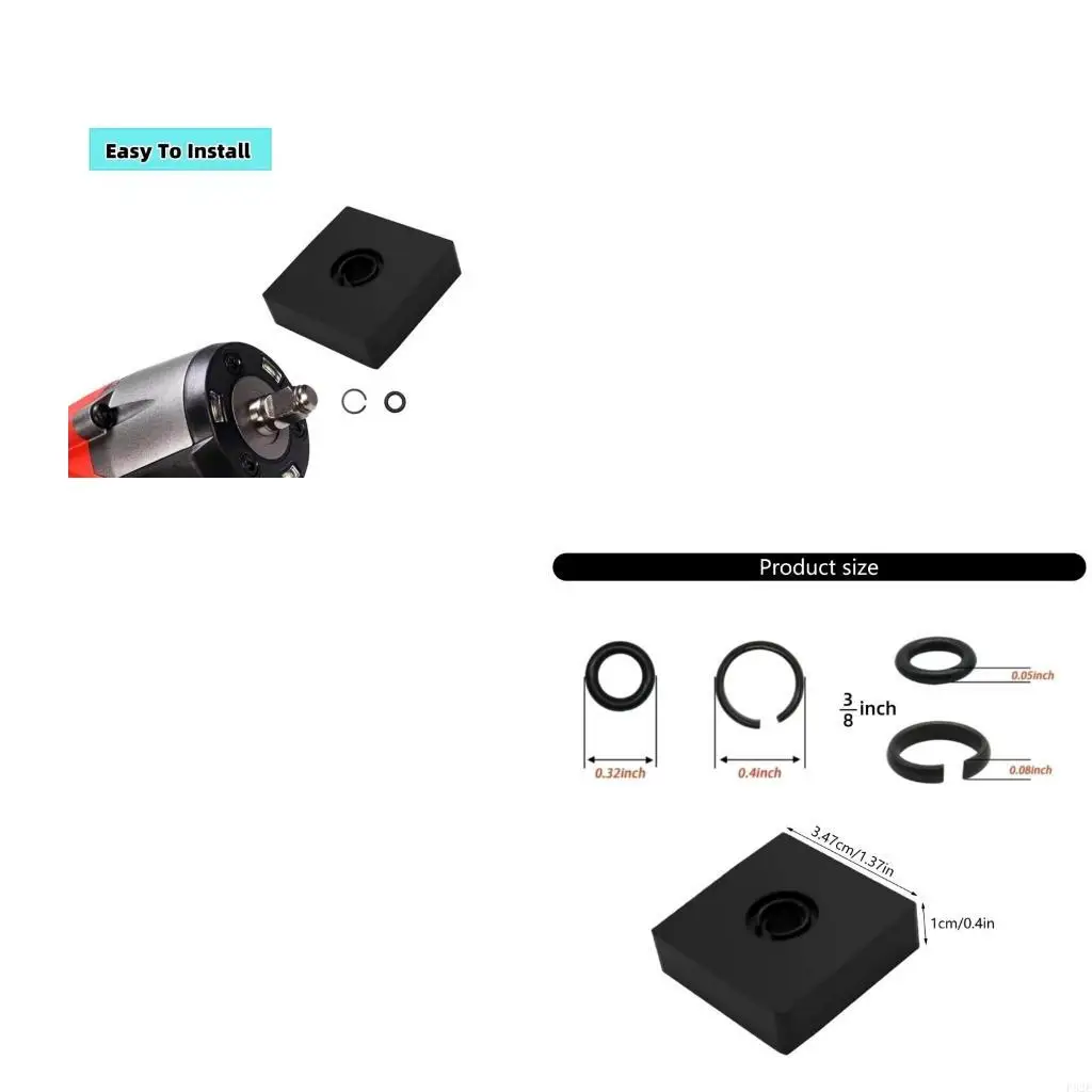 

P82E Комплексный 3/8 -дюймовый ударный гаечный ключ для удара по ремонту ключа