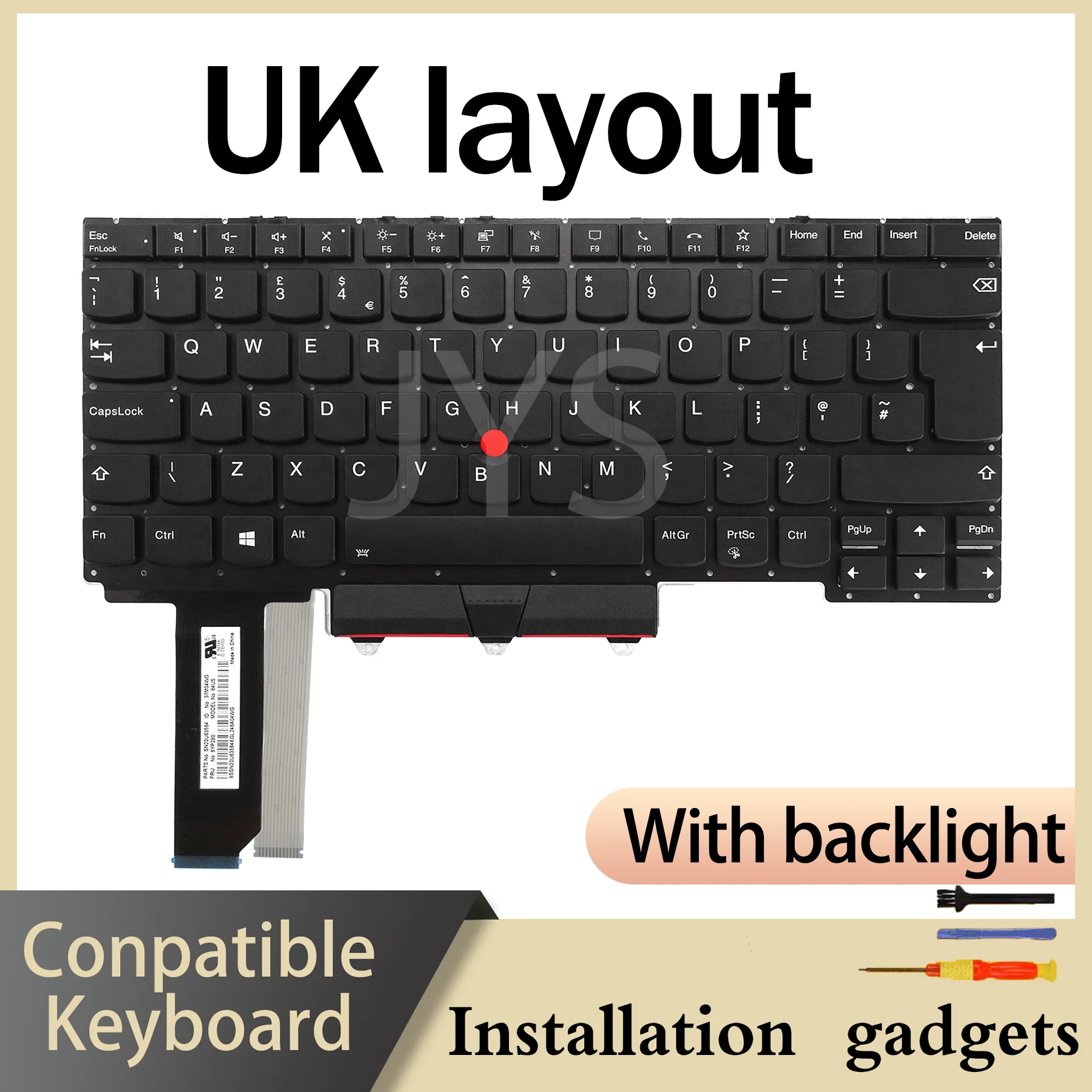 Suitable for Lenovo ThinkPad R14 E14 Gen2 Gen3 Gen4 backlit