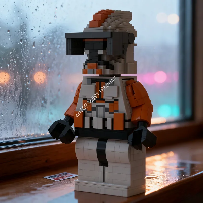 

812pcs MOC clone commander Cody big fig Star Model Building Christmas gifts blocks toy Construction creative idea Kids Birthday