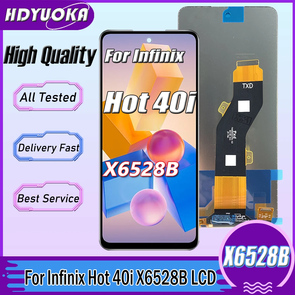 مراجعة شاملة لشاشة LCD X6528B الأصلية لجهاز Infinix Hot 40i – تقييم دقيق بناءً على تجربة حقيقية