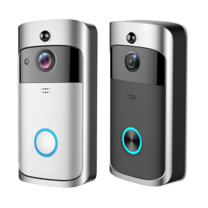 

Wireless Video Doorbell Camera PIR Human Detection Security Door Bells Camera