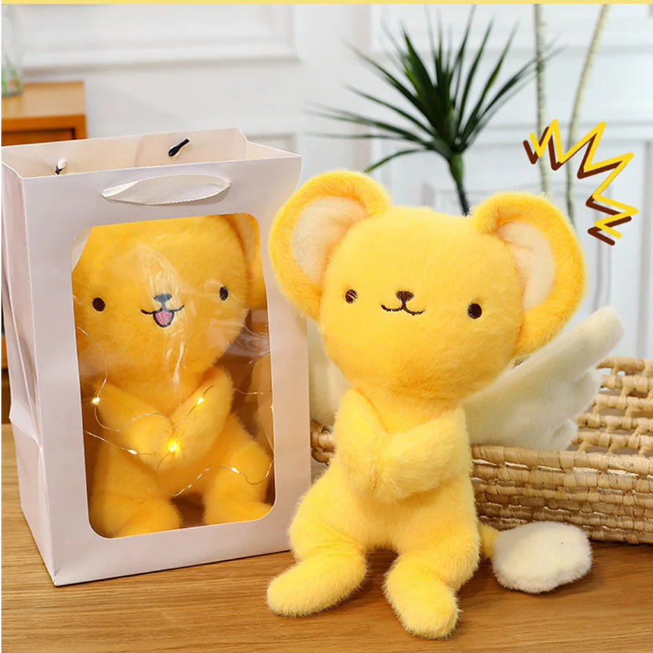 

Cardcaptor Anime plush toy Cartoon cat doll Cerberu Plush soft pillow Kinomot figure Card Captor plushies Keychain Birthday Gift