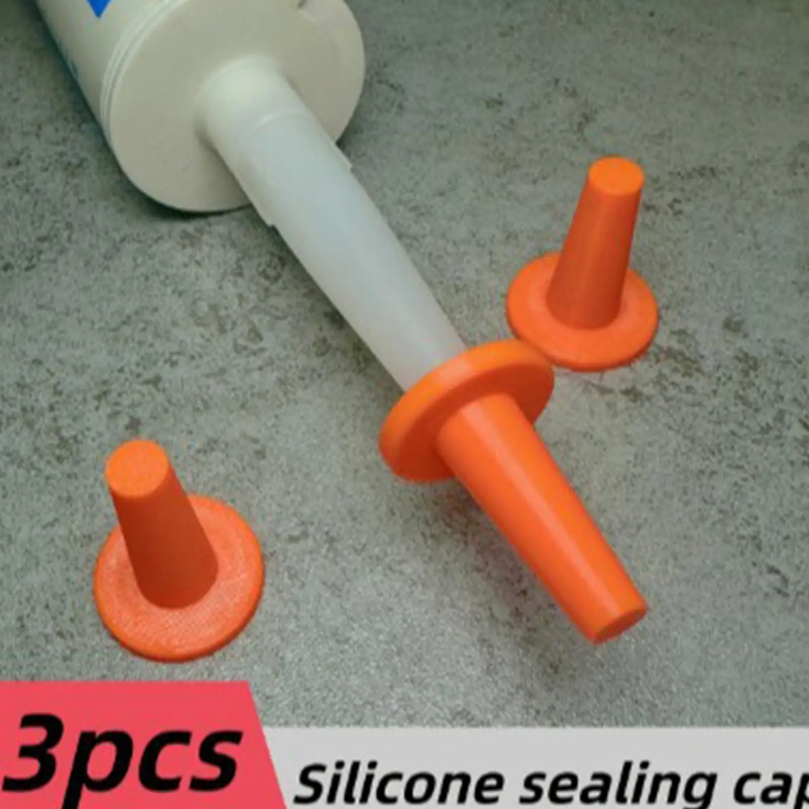 3pcs of Glass Sealing Caps, Replaceable Hard Plastic Sealing Caps. Prevent the Open Core Tube from Drying Out Too Quickly.