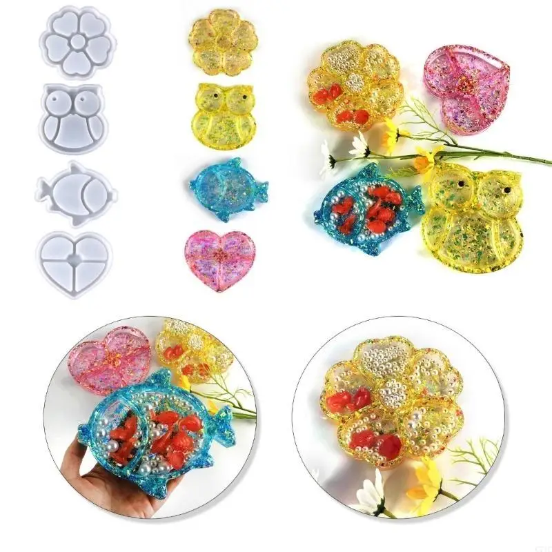 

DIY Storage Box Resin Mold Jewelry Storage Case Mold Silicone Casting Mold for Jewelry Box Home Decorations Creating