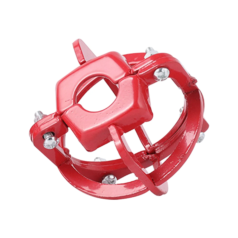 Warehouse Sturdy Garage Sprinkler Protection Cover Frame Ring Processing Factories Fire Safety Iron Guard Durable Latch Hooks