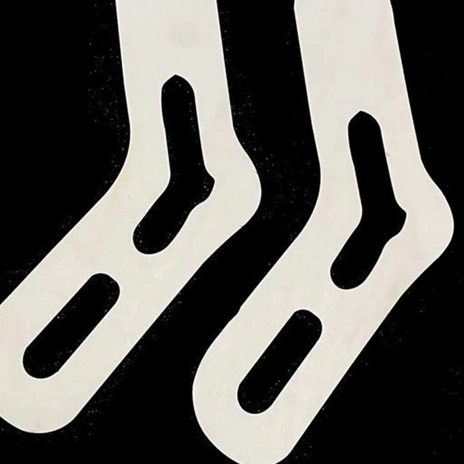 1 Pair Wooden Sock Blocker Stocking Display Handmade Hand Knitting Mold Tool view 3