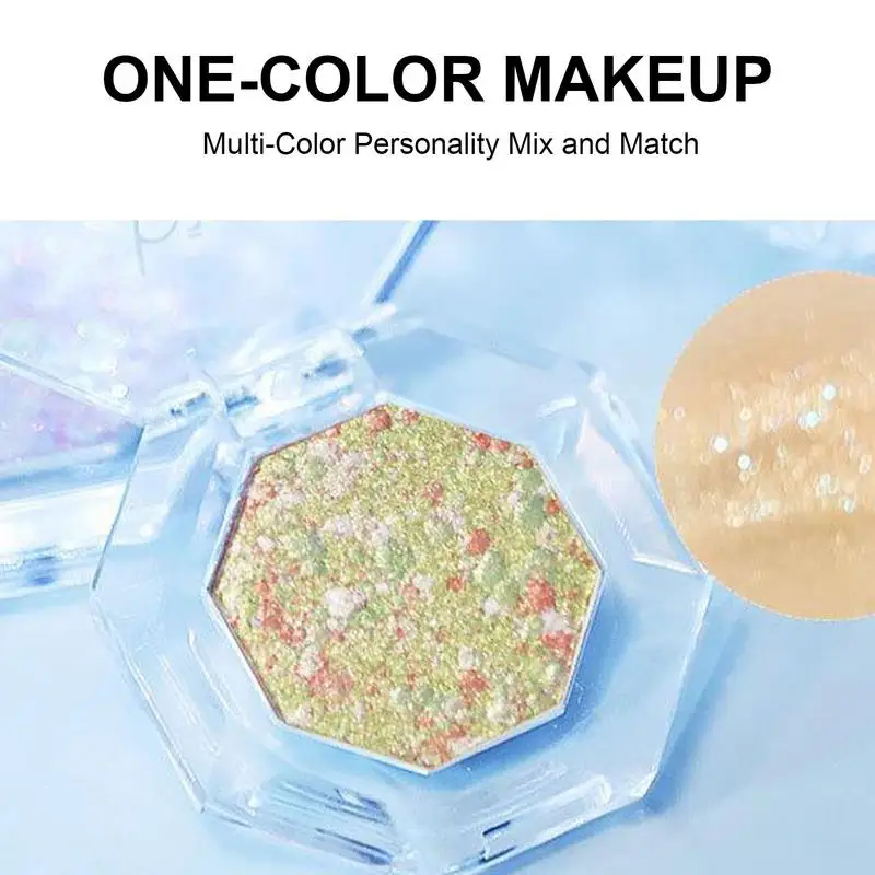 Makeup Eyeshadow Palette Mono Eyeshadow Disc Fine Glitter Eyeshadow Perfect For The Bridge Of The Nose The Corners Of The Eyes