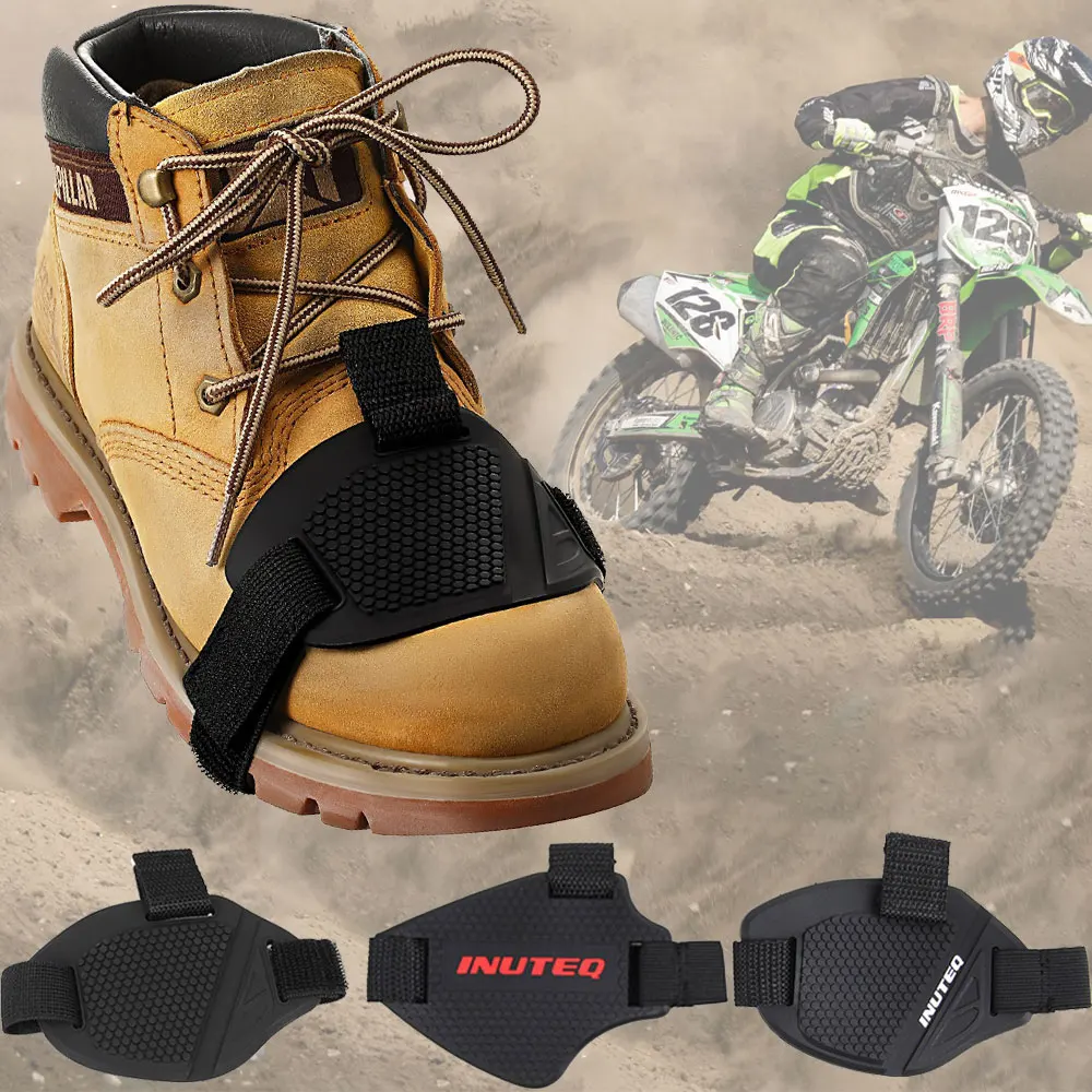 

Мотоциклетная подушка переключения передач, резиновый защитный чехол для ботинок, регулируемый щиток переключения передач, противоскользящая накладка, бахилы, защита мотоциклетной обуви