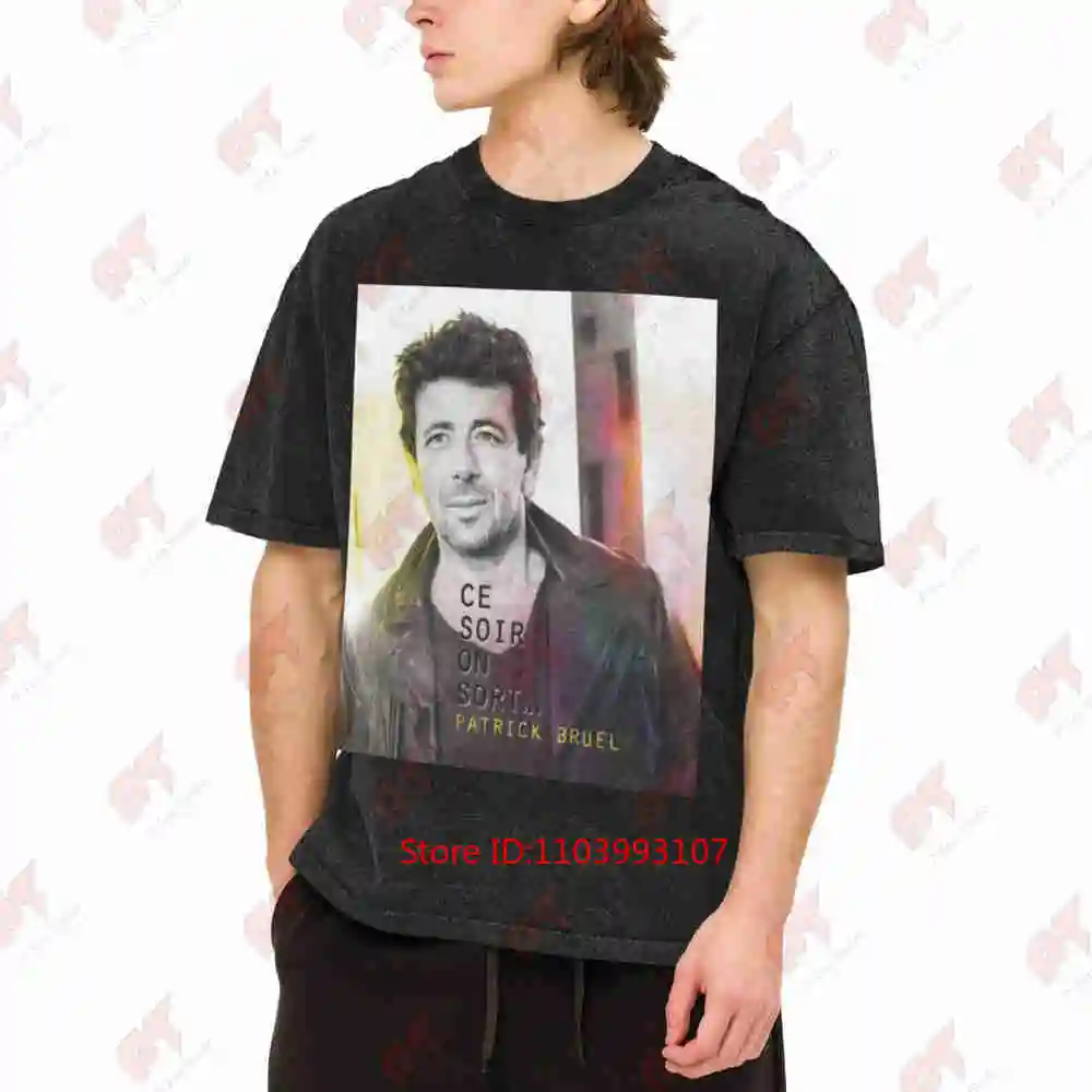 Bruel Ce On Sort 2020 Tour Vintage Washed Tee Pure Cotton T-Shirt