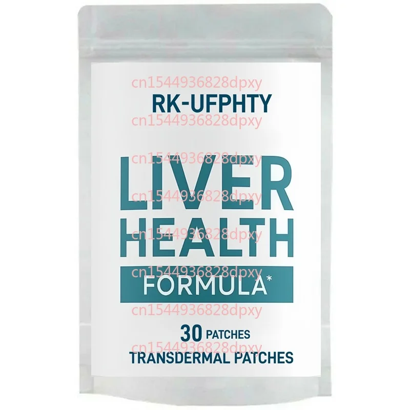 

30 Patches Liver Health Transdermal Patches Liver Cleanse Detox & Repair with Artichoke, Milk Thistle, To Healthy Liver Renew