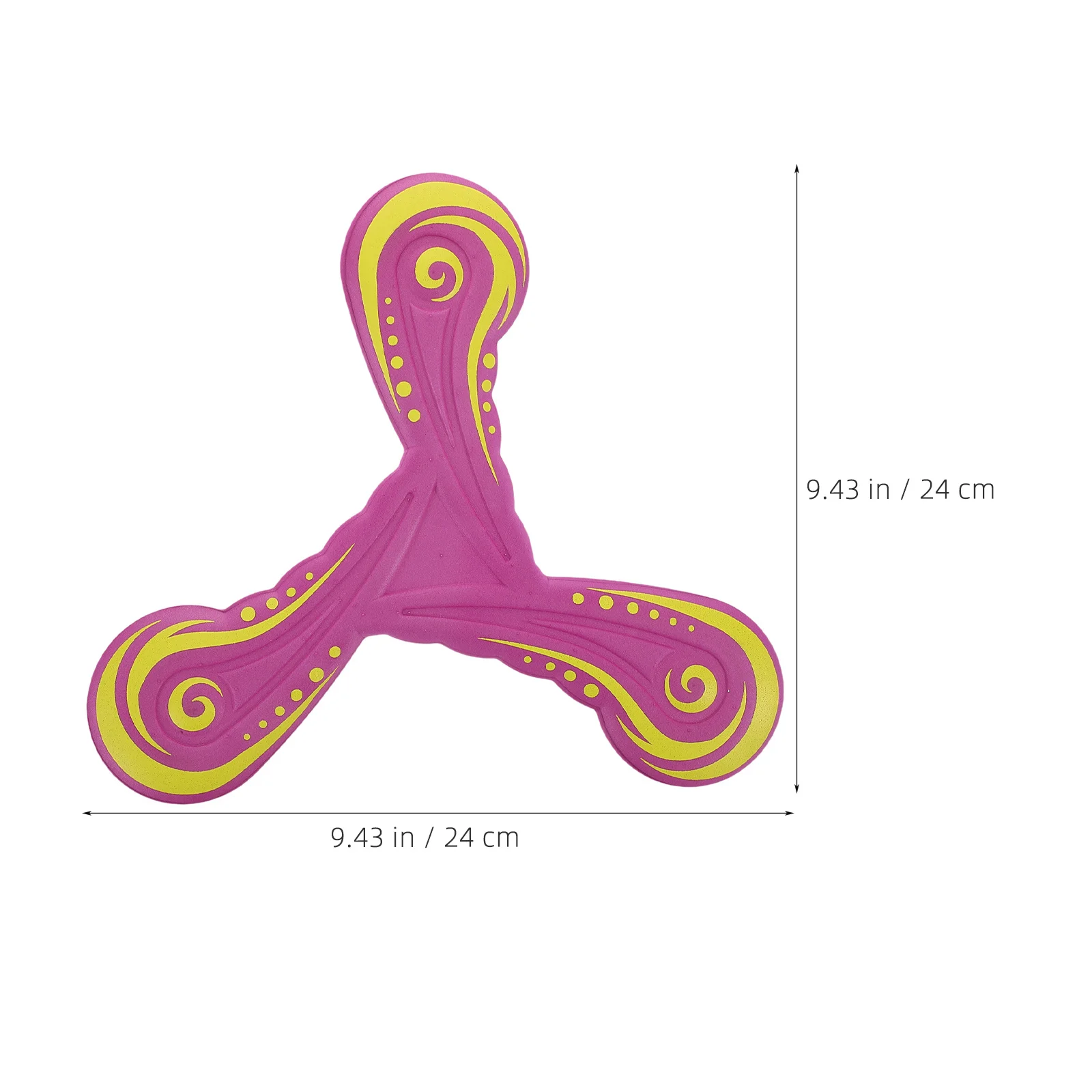 Beginner Eva Boomerang Zacht materiaal Gemakkelijk gooien voor kinderen Buiten Achtertuin Strand Sportaccessoires Leuk Boomerang-speelgoed