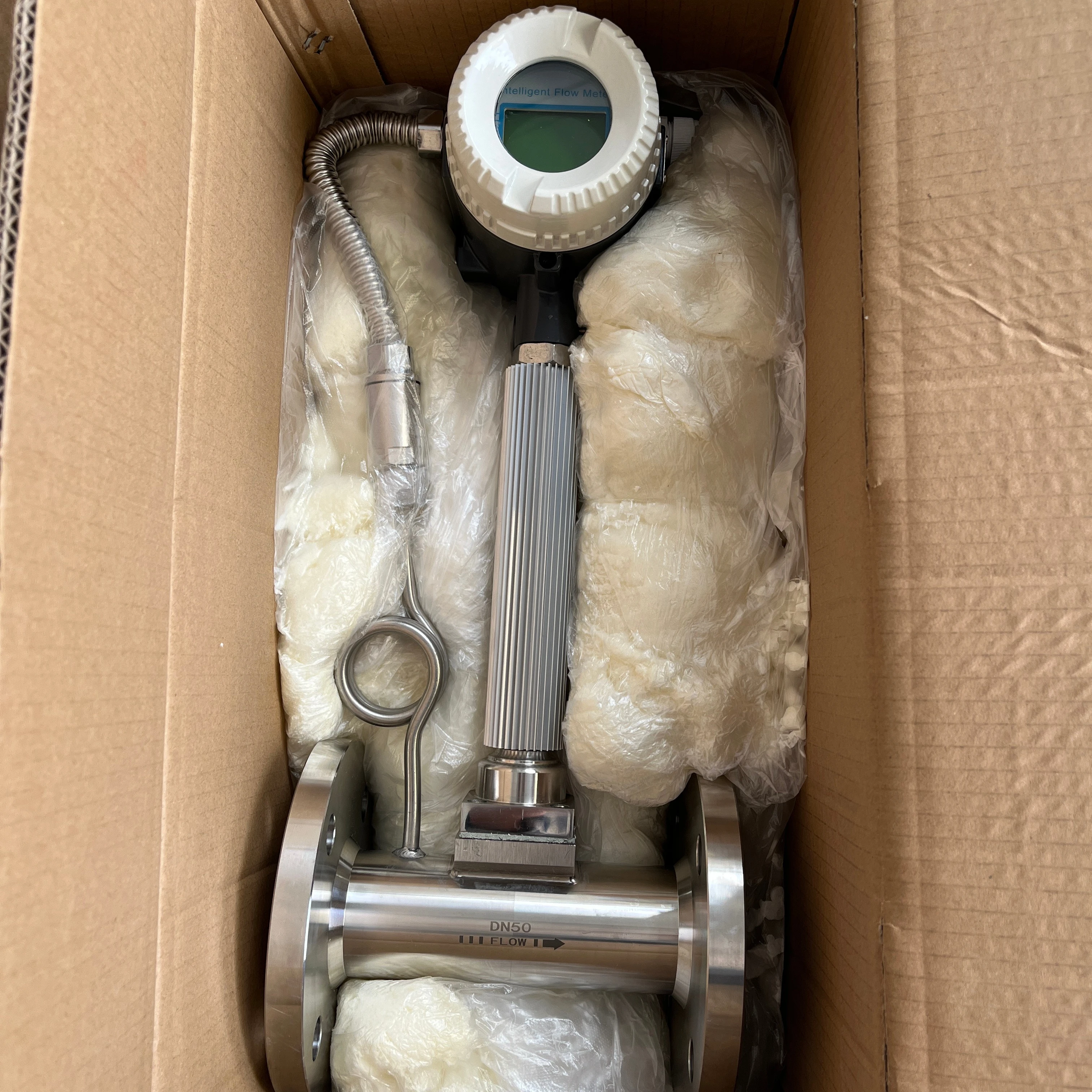 High-Precision Stainless Steel Steam And Liquid Flowmeters Customized OEM Air Flow Meter