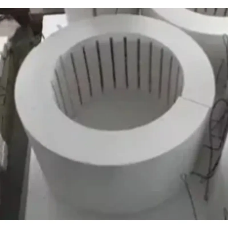 Customized 1200℃ High Temperature Resistance Wire Ceramic Fiber Heating Furnace Inner Diameter 250mm, Height 250mm