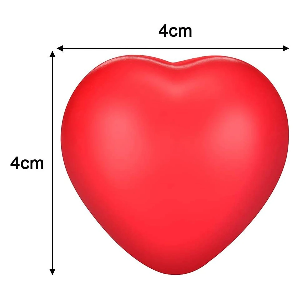 발렌타인 데이 레드 하트 스트레스 공, 학교 카니발 보상용 스트레스 공, 발렌타인 파티 가방 선물 필러, 30 개