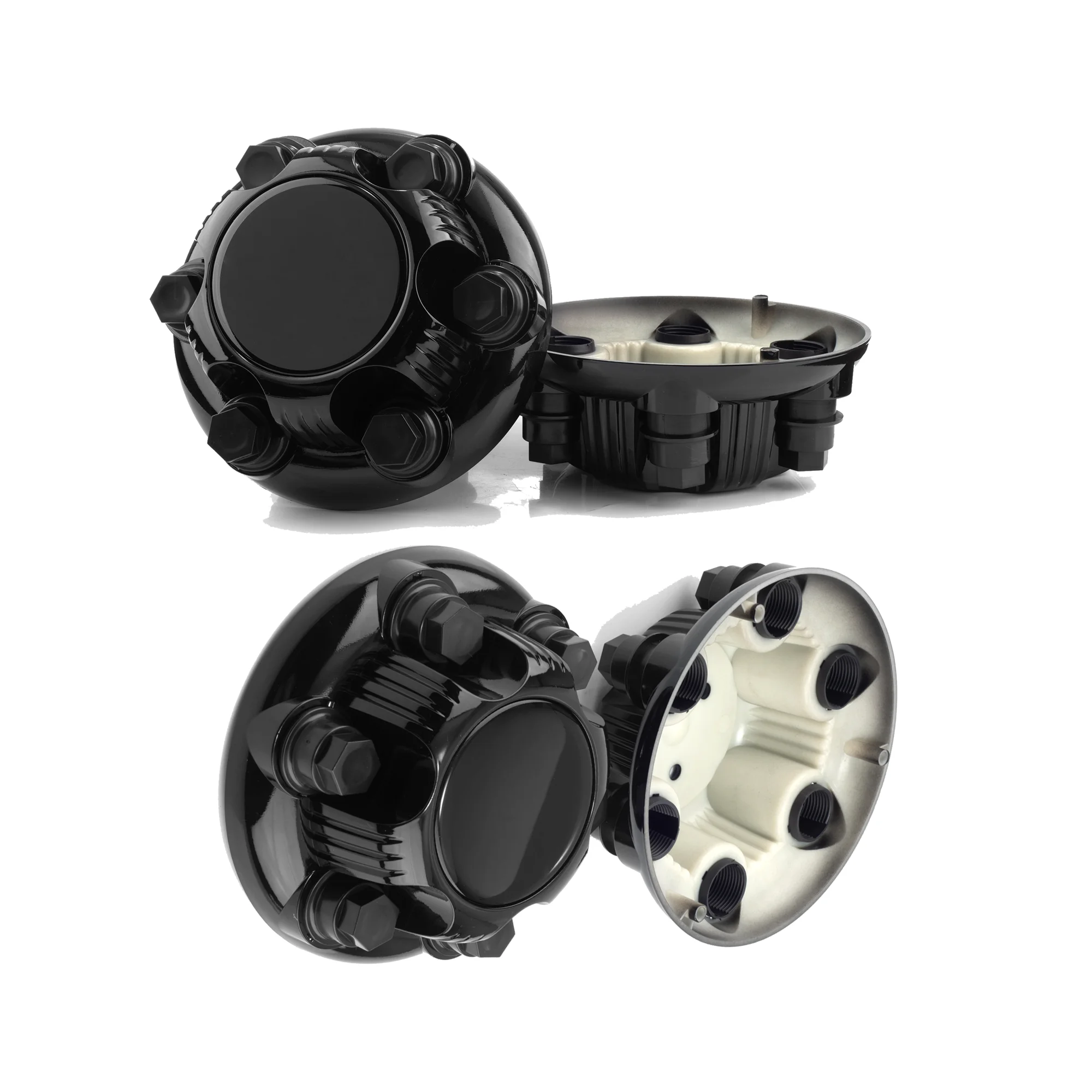 DewFlew 1 / 4Pcs OD 185.8mm/7.31in Wheel Center Hub Caps Fits 2001-2014 Yukon 1500 2005-2013 Silverado 1500 #15067580 #22837059