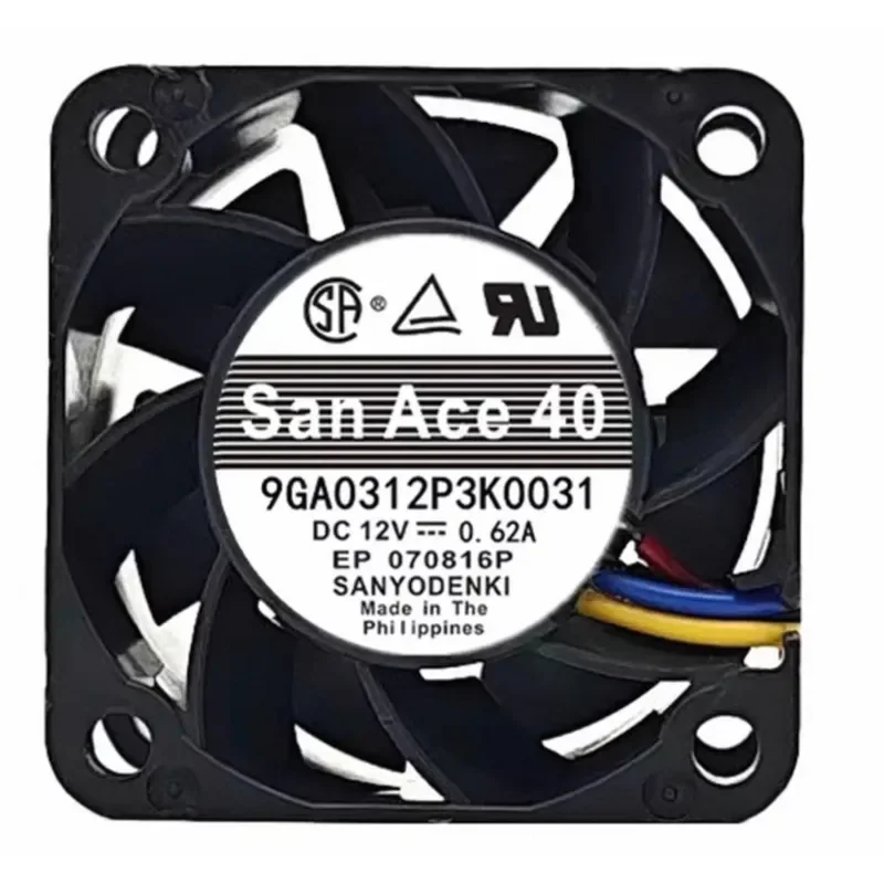 for Sanyo San Ace 38 40mm 12V 0.62A Original Imported Cooling Fan