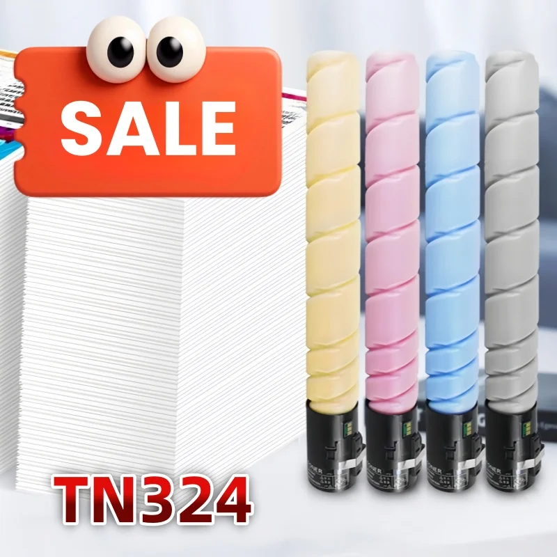 

Совместим с тонер-картриджем Konica Minolta C308 bizhub C368 C258 C454e 554e 458 558 658 цветной копировальный аппарат TN324 TN512