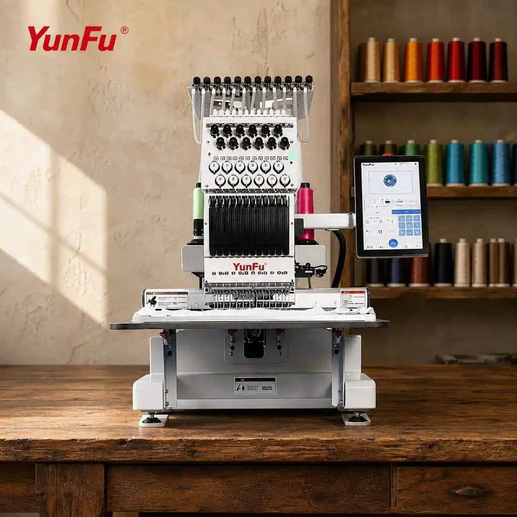 Broderie Workshop Choice Industrial Grade Mini Embroidery Machine For Company Logo Gifts