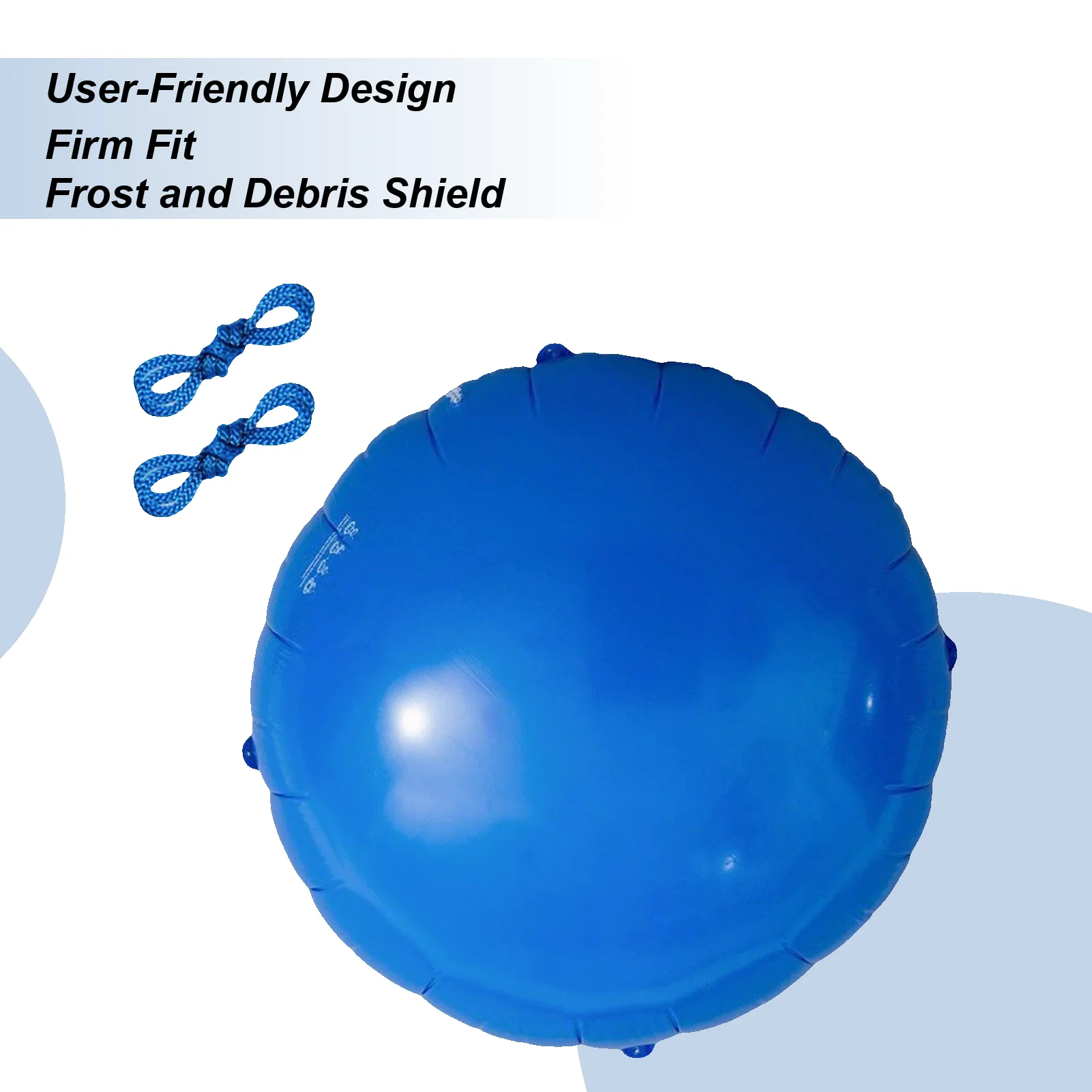 

Подушка для бассейна на зиму, выравниватель льда, крышка для бассейна, воздушная подушка с веревками для улицы, заднего двора, лужайки, школы, гостиной, жилых помещений
