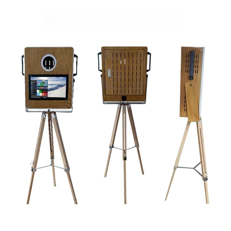 Photo booth party rental camera touch screen fast print photo booth