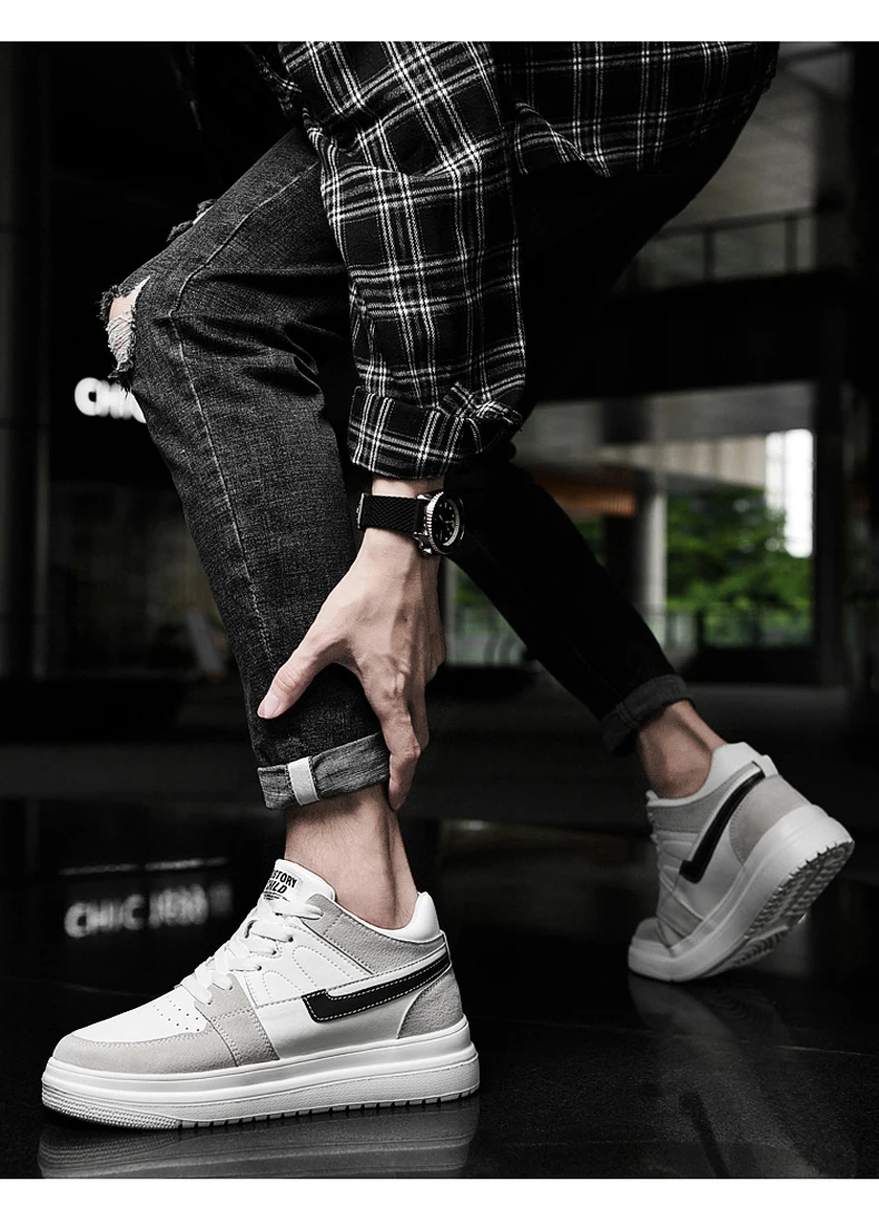 2026 Men Elevator Shoes Heightening Sneakers for Men 6cm 8cm Breathable Height Increased Shoes for Man Sports Shoes