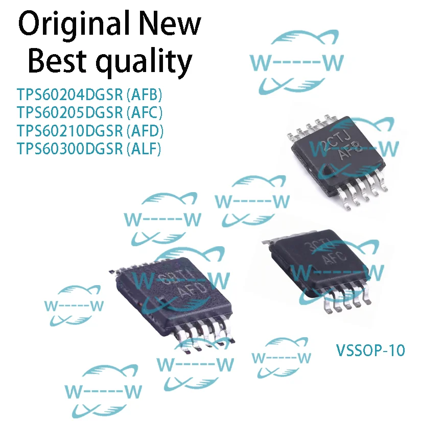 

5-30 шт. TPS60204DGSR AFB TPS60205DGSR AFC TPS60210DGSR AFD TPS60300DGSR ALF TPS60204 TPS60205 TPS60210 TPS60300 VSSOP-10 микросхема