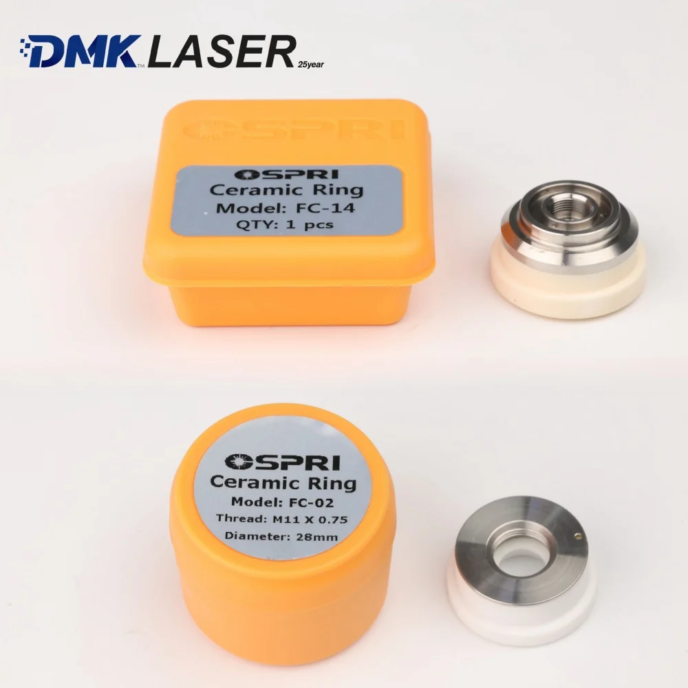 DMK Ospri original laser cutting ceramic ring nozzle holder body for cutting head spare parts LC218 LC201 LC209 LCH15