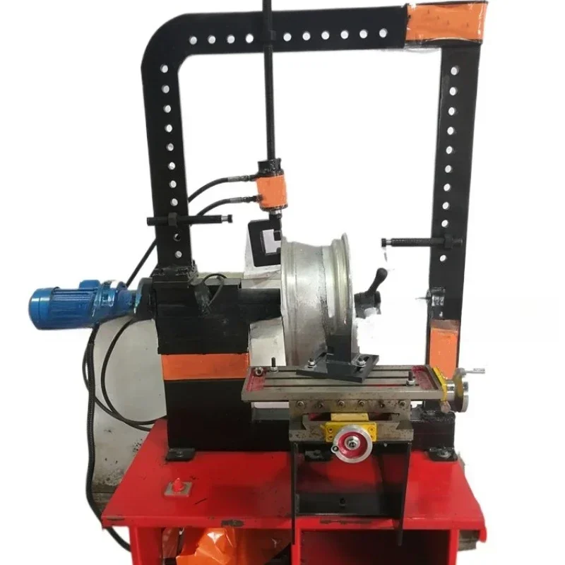 Automobile wheel hub shaping machine Aluminum alloy steel ring repair machine Fetal bell correction machine Wheel hub