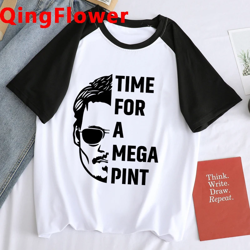 Camiseta de Johnny Depp, camisa de manga corta informal Unisex, ese es el corazón, adivinación, Johnny Depp