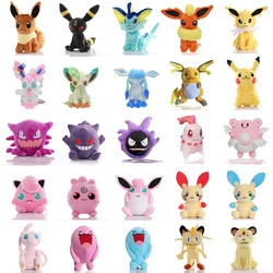 20cm Pokemon Eevee Umbreon Plush Toys Lovely Gengar Gastly Doll Cartoon Flareon Wigglytuff Meowth Plushie Kids Birthday Gifts