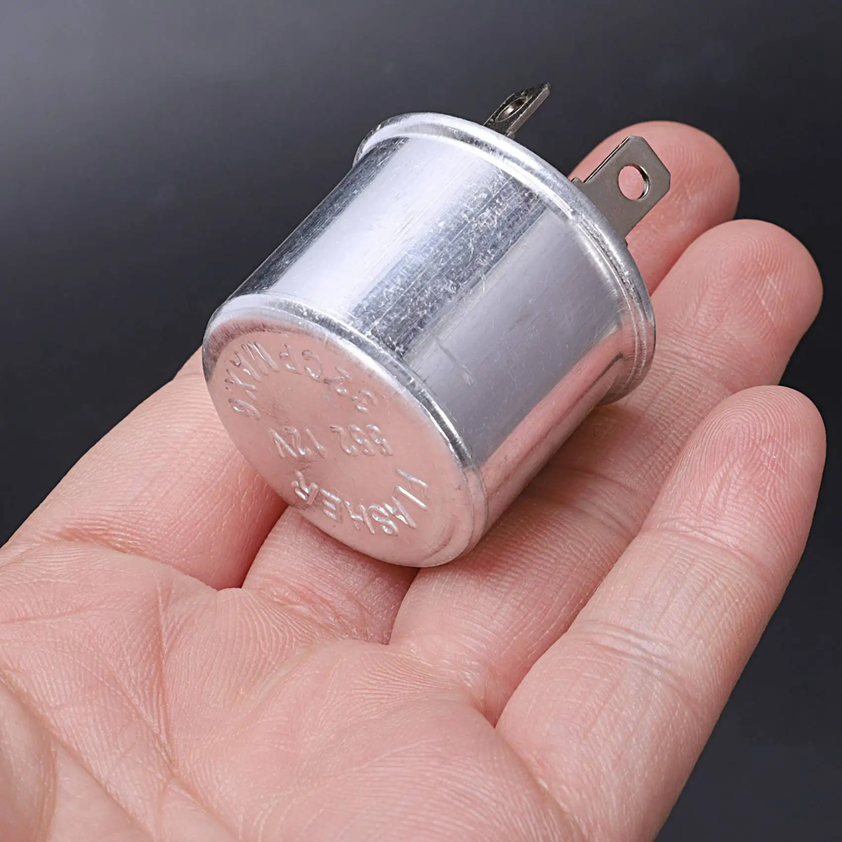 

Simple 4X Classic Car Flasher Unit Relay Indicators 12V Light Turn Signal 2 Pin
