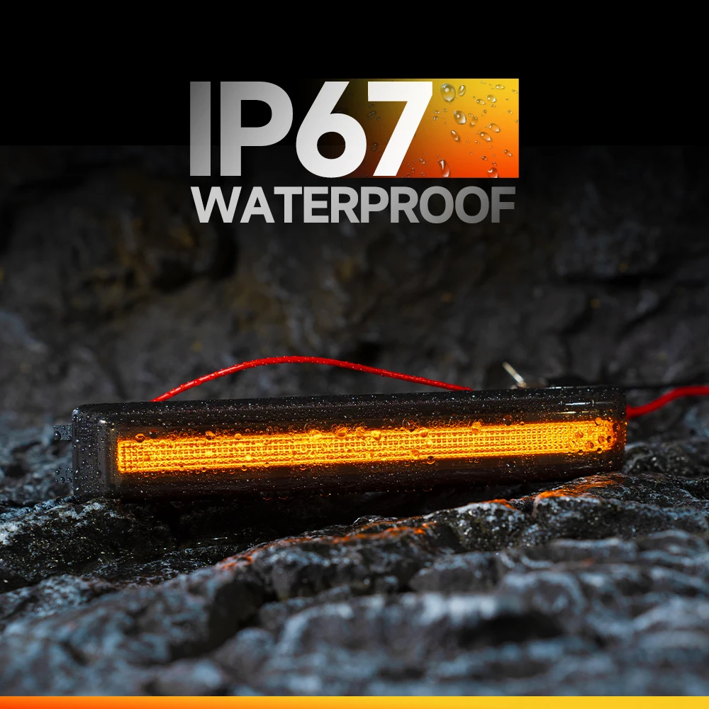 LED الجانب الأمامي مرآة ماركر أضواء ل 2009-2013 2014 فورد F-150 رابتور لينكولن مارك LT مصباح تحديد الجانب المتسلسل #4