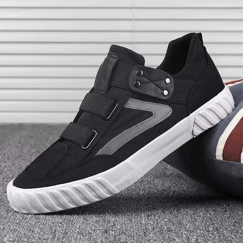 2024 Nowe męskie skórzane buty Koreański trend Wygodne mokasyny męskie Buty brytyjskie Moda męska Wysokie trampki Nowe mokasyny męskie — zdjęcie 6