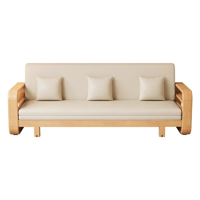 Sofa bed folding sofa dual-purpose telescopic push-pull multi-functional two-in-one study balcony sofa variable