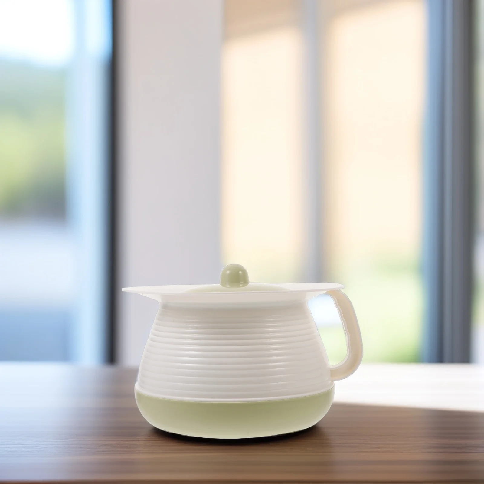 1 قطعة وعاء البول السميك دائم البلاستيك المحمولة مبولة مع غطاء قاعدة عدم الانزلاق للمنزل ليلة استخدام الاطفال Bedpan حاوية صحية