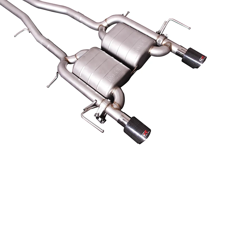 Suitable for the exhaust muffler of Cadillac ATS, the stainless steel high-performance electronic valve exhaust system