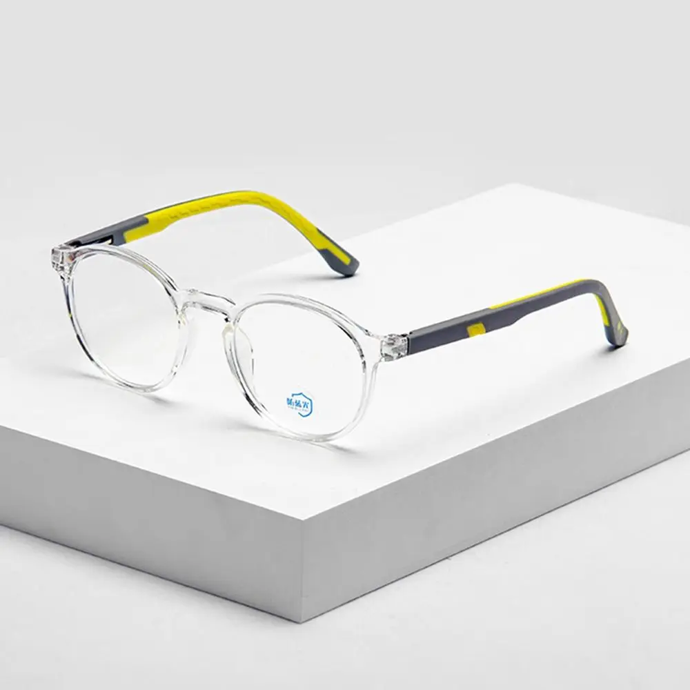

Blue Ray Blocking Kids Anti-blue Light Glasses Ultralight Eye Protection Round Eyeglasses TR90 Optical Spectacle Eyeglass