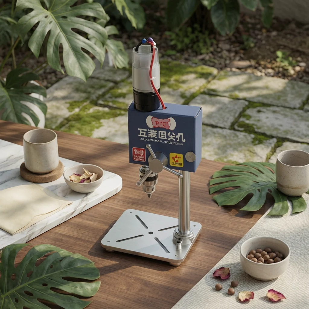 Mini Drill Press Compact Workshop Machine Power Tool Heavy Duty for Small Factory