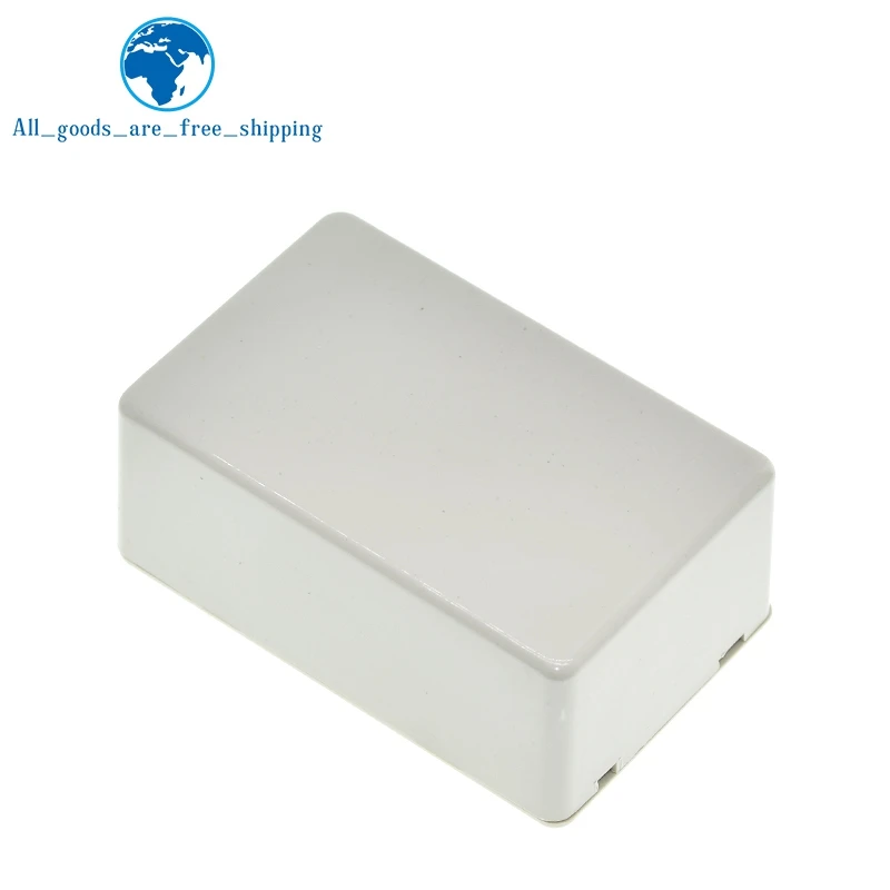 TZT Plastic Waterproof Cover Project Electronic Instrument Case Enclosure Box 70X45X30mm White