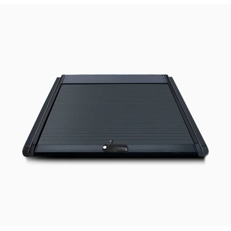 Car Accessories All-Terrain Black Aluminum Hand-Operated Retractable Tonneau Cover For Navara 67