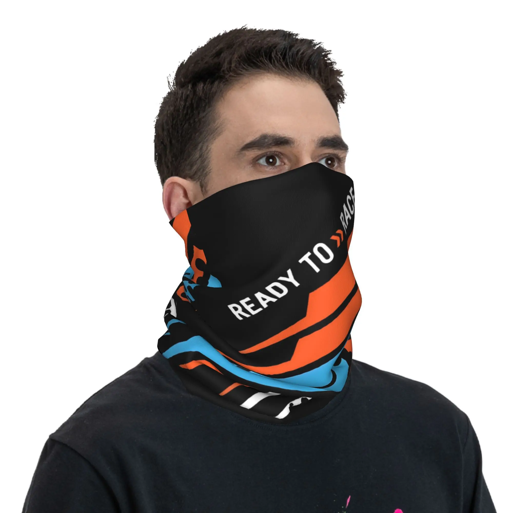 محرك مخصص جاهز للسباق إندورو كروس موتوكروس باندانا الرقبة أدفأ النساء الرجال الشتاء التزلج وشاح أنبوبي الجراب واقي الوجه