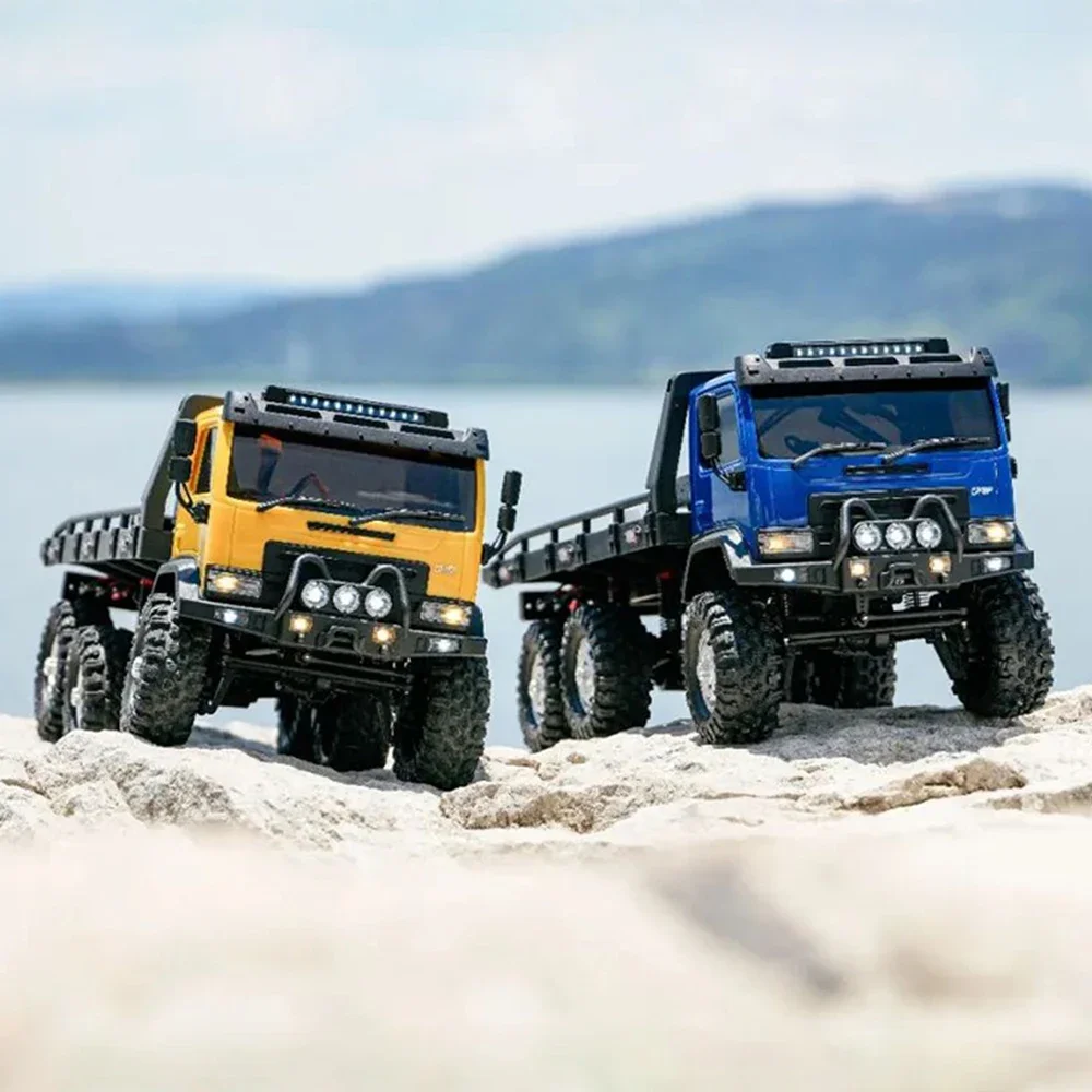 HOBBY PLUS CR18P ARKTOS 6X6 6WD RTR 1/18 RC Electric Remote Control Model Car Rock Crawler Flatbed Trailer Adults Children Toys