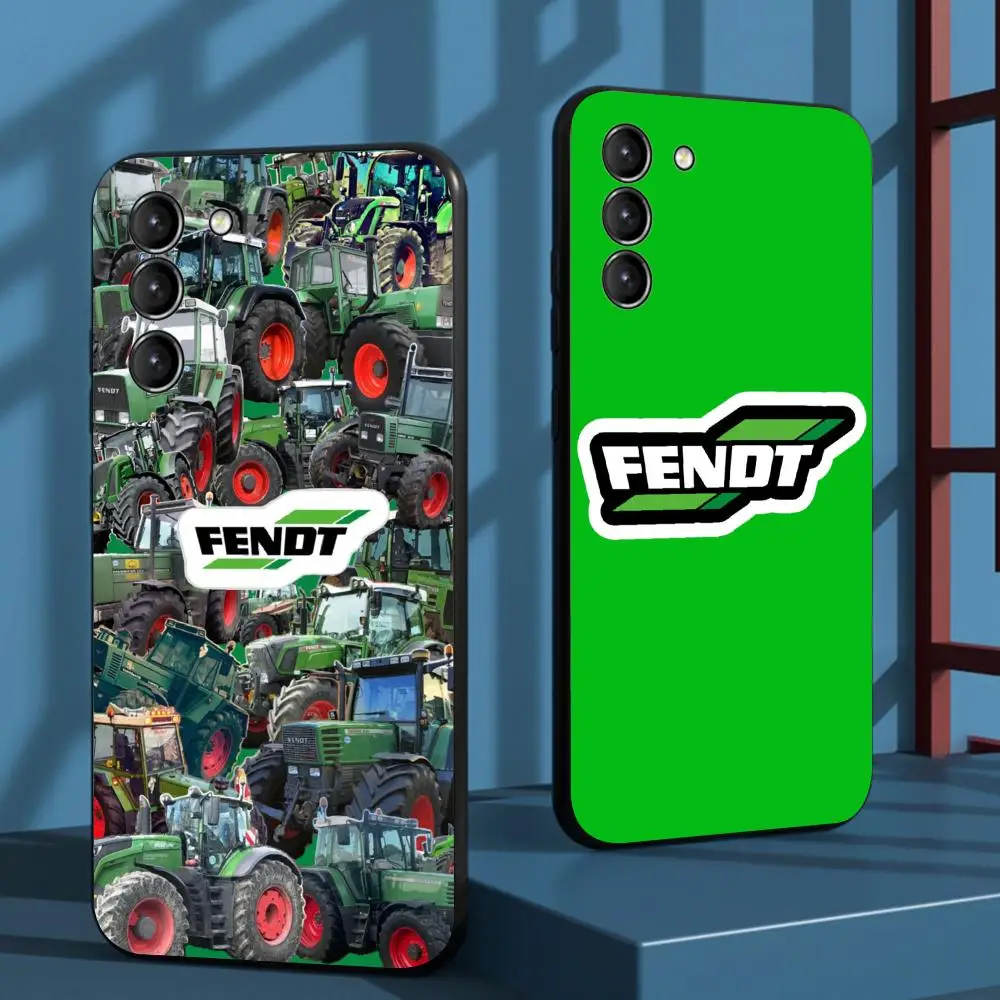Machinery cool fendt ins design Phone Case For Samsung Galaxy S26 S25 S24 S23 S22 S21 Plus Ultra Note20 Soft Black