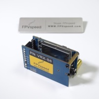 VRX 2GHz 2.2GHz FPVspeed VRX-S6 2G 2.2G 8CH FPV Image Receiver for Racing Drones Compatible with FatShark, Skyzone