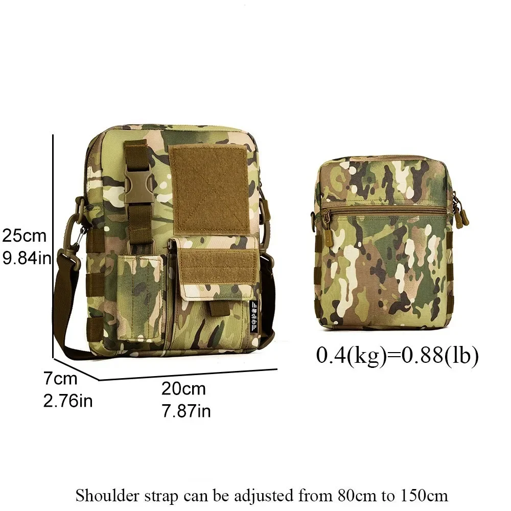 SINAIRSOFT Outdoor Sport Multifunction Messenger Bag Men EDC Pack Hiking Hunting Working Tools Mobile Phone Pouch Tote Bag