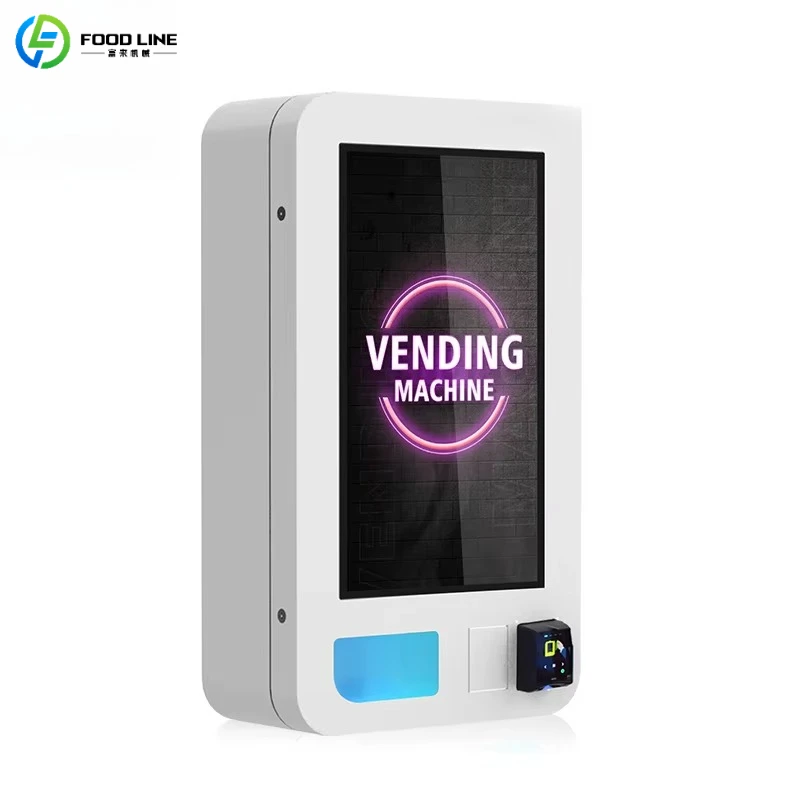 Customized Large Capacity Age Restricted Vending Machine Automatic Face Scan Vendor for Commercial Retail Use