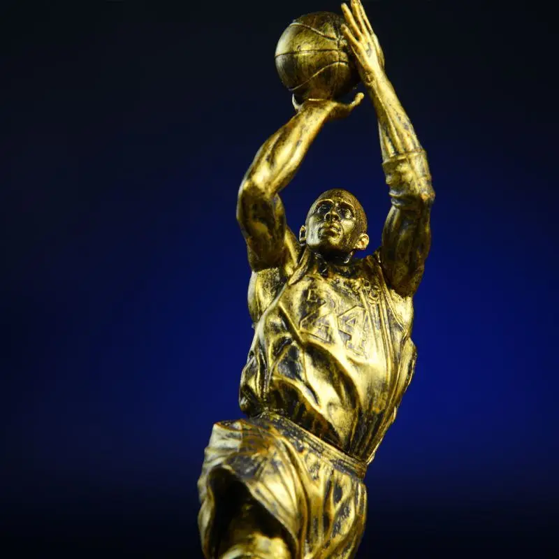 Home Decoration Basketball Sculpture Action Figure Statue Devorative Figurine Desktop Accessories POP Art Ornaments Room Decor