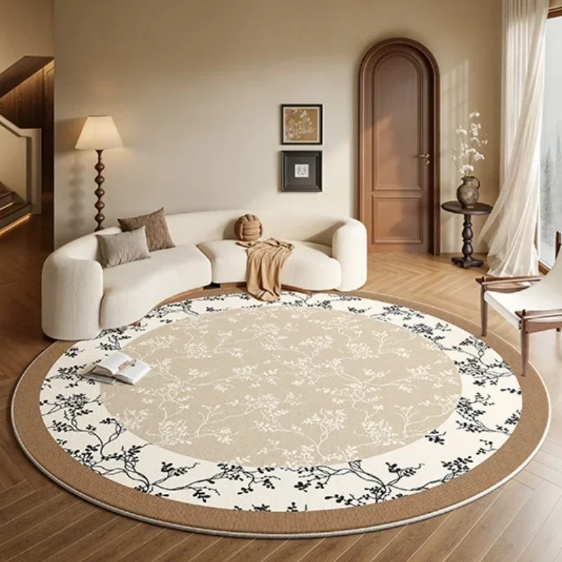 Round Rug – Soft Decorative Mat for Bedroom, Dressing Area or Living Room