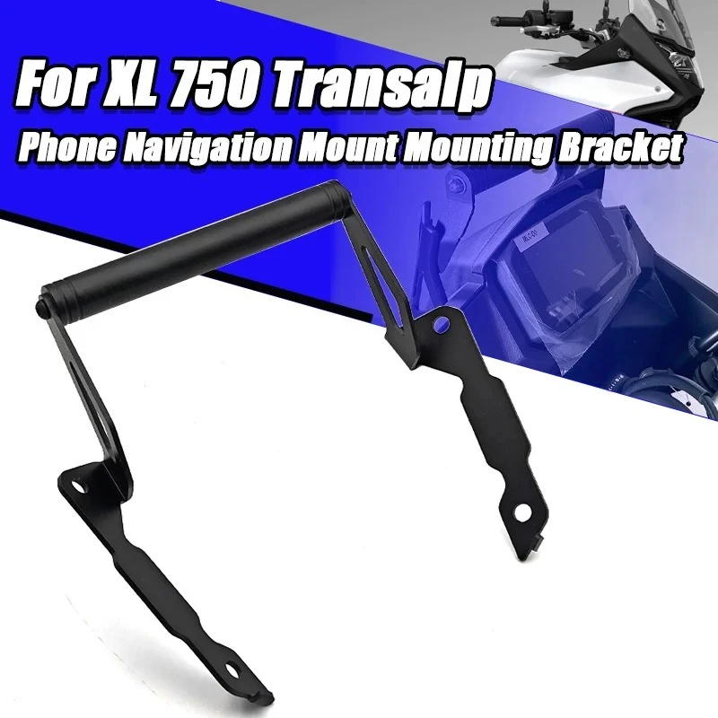 

Для Honda XL 750 Transalp 2023 2024: Аксессуары XL750, крепление для GPS/смартфона, навигационный кронштейн, адаптер-держатель